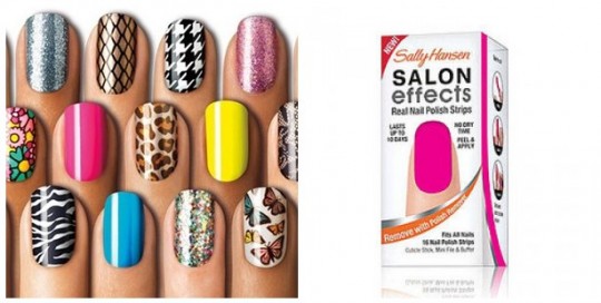 They are actually nail polish strips and their thin layer offers a variety