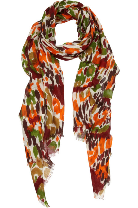 Bindya color clouds scarf