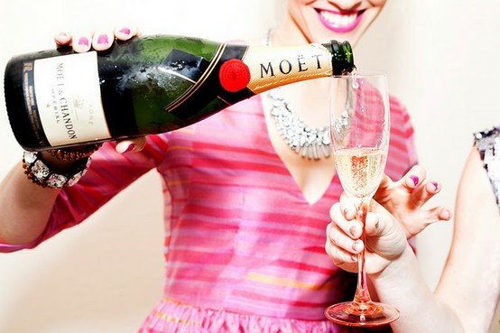 champagne pink dress