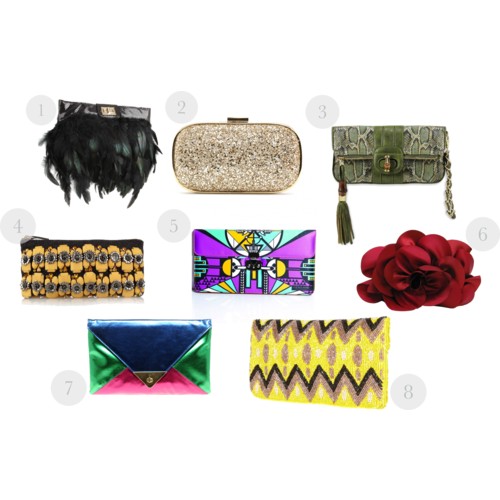 holiday clutch handbags sparkle