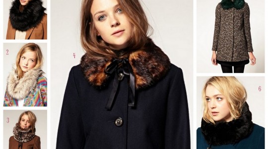 faux fur collars