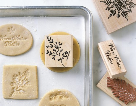country living stamp sugar cookies